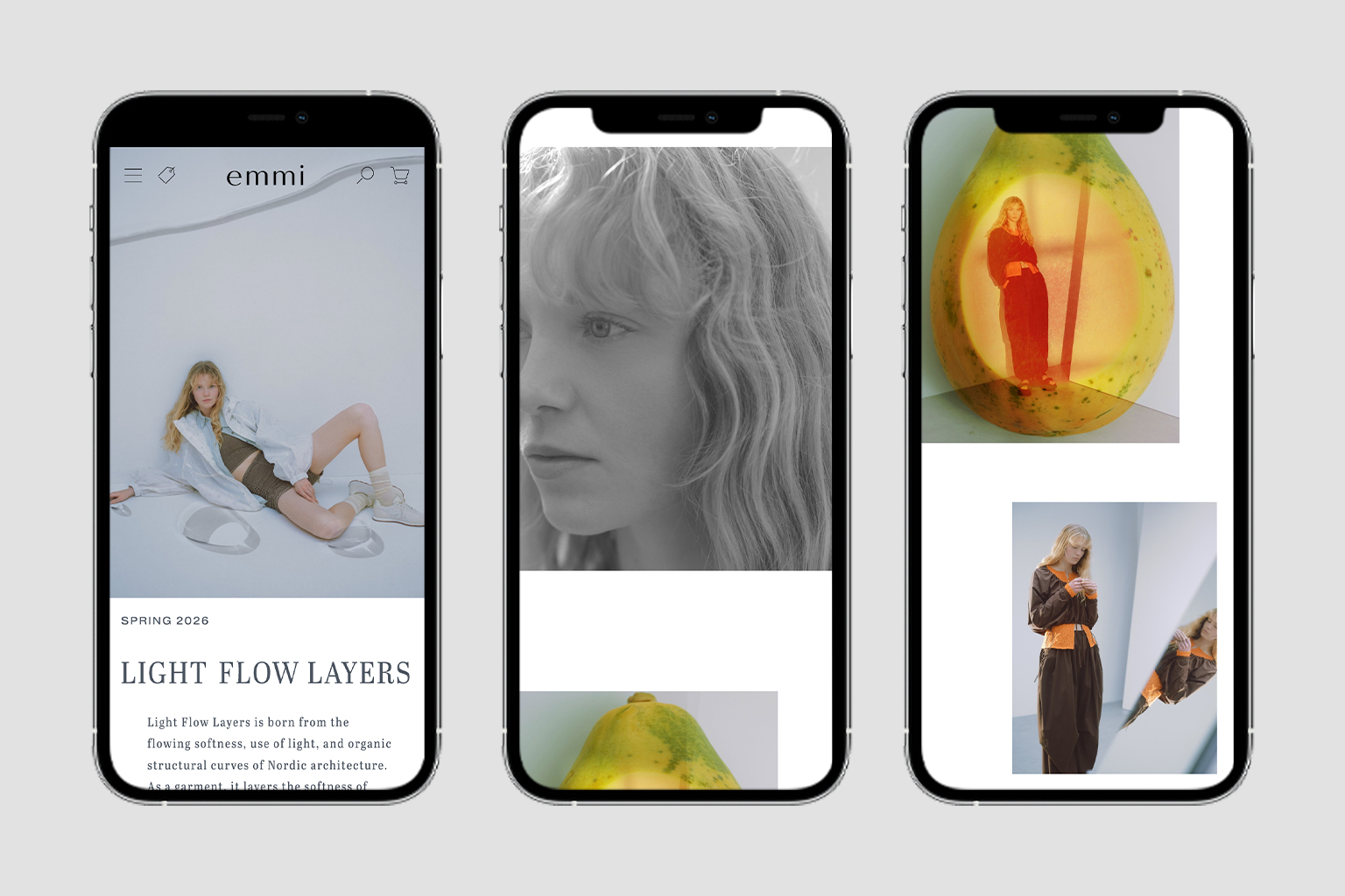 emmi  <br>26SS <br>1st Collection